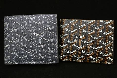 replica mens goyard wallet|how to authenticate goyard.